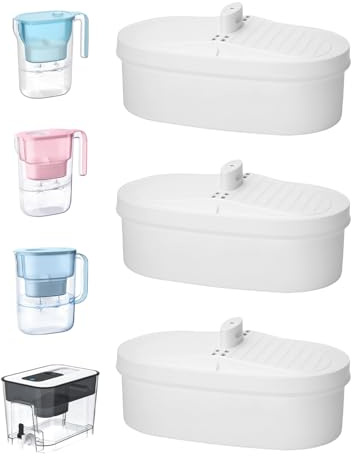 Replacement Water Filter for Waterdrop WD-PF-01A Plus | compatible with Waterdrop pitcher Filtration System, reduces limescale, chlorine, heavy metals, easy to install, fresh taste