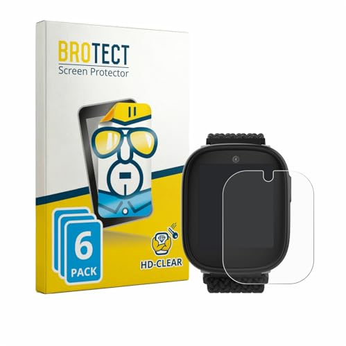 BROTECT 6 Stück Schutzfolie für Xplora X6 Play eSIM (2. Generation) Displayschutz Folie Made in Germany, Ultra-Klar