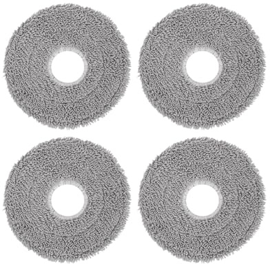 Compatible for Xiaomi,Compatible for Mijia, M40 D110CN Robot Vacuum Cleaner Parts Filter Main Roller Brush Side Brush Dust Bag Mop Cloth.(4pcs)