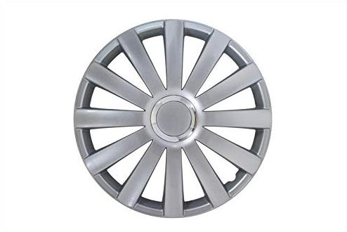 Radkappen Satz 14 Zoll Spyder silber/Nylon von Petex (1350-2254) Radzierblenden, Radblenden, Felgendeckel, Raddeckel, Stahlfelge