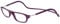 TBOC Lesebrille Lesehilfe für Herren und Damen – Dioptrien +2.00 Dunkelviolett Fassung Brillen Stärke Faltbare Einstellbare Trend Frau Mann Senior Magnetverschluss Clip Alterssichtigkeit Presbyopie
