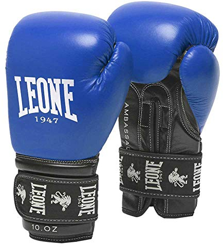 LEONE 1947 Embajador Guantes de Boxeo, Adultos Unisex, Turquesa, 12 oz