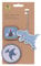 LÄSSIG Anhänger und Patches Set (3 Stk.) mit Druckknopf/School Patches Set Dinosaur