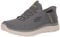 Skechers Summits High Range, Zapatillas Hombre, Charcoal Mesh Trim, 45 EU