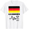 Supporter Foot Allemagne Fan Allemand Maillot Drapeau cadeau T-Shirt