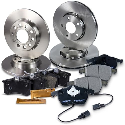 ATEC Germany Bremsenset inkl. Bremsscheiben Vorne Ø 288 mm Belüftet +