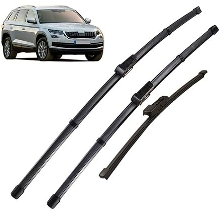 ISTOVO Scheibenwischer Für Sko-da Kodiaq 2016-2023, Autofenster-Frontscheibenwischerblätter Wischerblätter Auto Zubehör