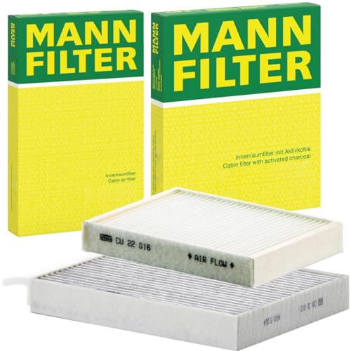 Mann Filter Inspektionspaket | CU22016,( LA1263)+CUK30012, (LAK1198) Mann Filter passend fürMERCEDES V Klasse Vito W447+Marco Polo