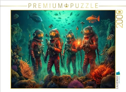 CALVENDO Puzzle Unterwasserausflug | 2000 Teile Lege-Größe 90 x 67 cm Foto-Puzzle für glückliche Stunden