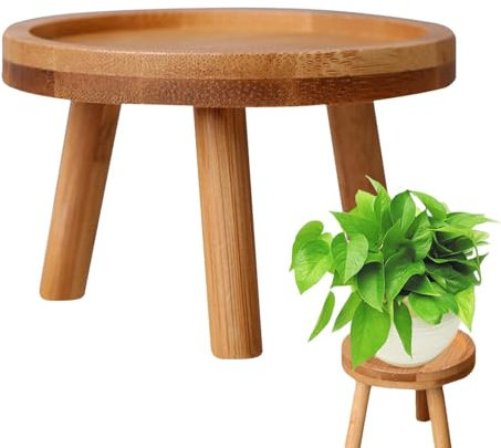 Petit support pour – Table de élégante, tabouret de support de jardinière moderne | Présentoir rond multifonction pour d'intérieur, pots de fleurs, en pot, support de