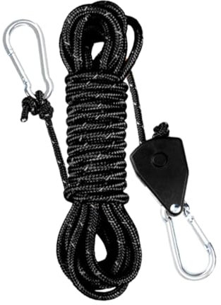 PEXIVOZ 4m Fil Linge Retractable Portable, Corde à Linge Rétractable pour Intérieur Extérieur Camping Voyage,Corde a linge antidérapante,Corde à linge de voyage portable,Accessoires de camping