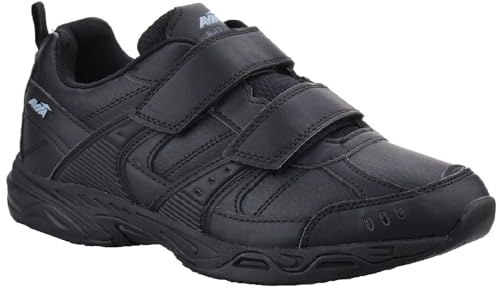 Mens Touch Strap Wide FIT Walking Running Sports Gym Casual Shoes Trainers