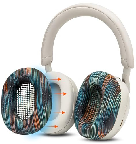 WC SweatZ XM5 - Patented Earpad Sweat Covers for Sony WH1000XM5 by Wicked Cushions | Full 360 Earpad Protection | Sweatproof & Easily Washable | The Simulation