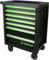KS Tools 512.3119 COMPETITION Werkstattwagen mit 7 Schubladen und 119 Premium-Werkzeugen