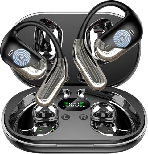 Paekole AI Translator Earbuds Real-Time 144 Languages & Accents, 3-in-1 Open Ear Wireless Bluetooth Earbuds with Charging Case, Spanish/English Audífonos Traductores, iOS & Android Compatible