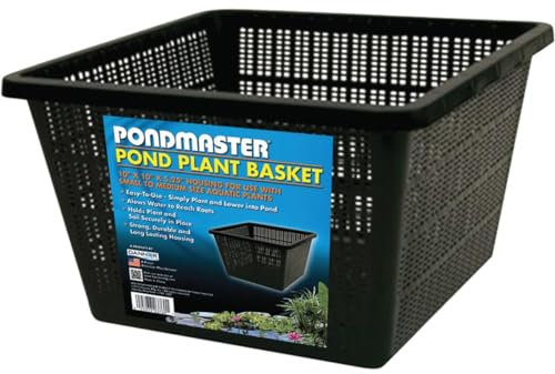 Danner Manufacturing, Inc. 03760 Pondmaster Wasserpflanzkorb, schwarz