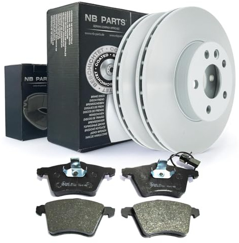 NB PARTS Bremsscheiben + Bremsbeläge 300mm vorne passend für Ford Galaxy Seat Alhambra VW Sharan