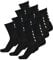 hummel Unisex Fundamental Sportsocken - 12er Pack I Schwarz 46/48