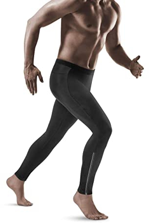 CEP – Winter Run Pants für Herren | Winter Laufhose für die kalte Jahreszeit in schwarz | Größe XL