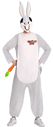 (PKT) (9907171) Adult Mens Bugs Bunny Costume (Large)