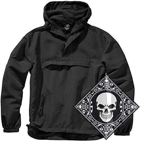 Brandit Summer Windbreaker Black Gr. M