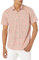 Amazon Essentials Men's Regular-Fit Short-Sleeve Print Shirt, Pink Fruit, S