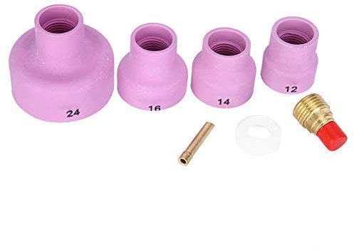 Schweißausrüstung für Keramikdüsenbecher WIG-Spannzangen-Linsenkörper Keramikdüse WIG-Schweißbrenner, Schweißgeräte und Zubehör