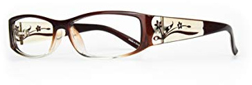 EYEBOGO Kaylee Strass Lesebrille für Damen, Damen Lesebrille, Frauen Lesebrillen