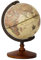 xuejuanshop Weltkugel Vintage Holzkugel Home Decoration School Education Supplies für Student Globus