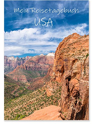 Calmondo Reisetagebuch USA zum Selberschreiben | Tagebuch mit viel Abwechslung, spannenden Aufgaben, tollen Fotos uvm | gestalte deinen Reiseführer für Amerika | B-Ware (Neuware - Siehe Beschreibung)