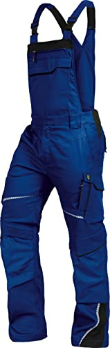 Leibwächter Latzhose Flex-Line FLEXL20 Gr. 42 kornblau/schwarz