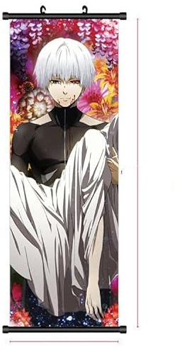 Rollbild/Kakemono aus Stoff/Poster Anime Tokyo Ghoul Farbe 3D wandkunst wand-deko -40*100CM