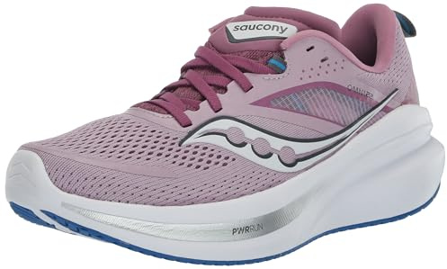 Saucony Women's Omni 22 Running Shoes, Orchid/Cobalt, 3 UK
