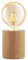 Mengjay Moderne Tischlampe E27 Holz Schreibtischlampe, Runde Tischleuchte, Nachttischlampe, Wohnzimmerlampe in Natur, Mit Schalter, E27 Fassung (Ohne Leuchtmittel)
