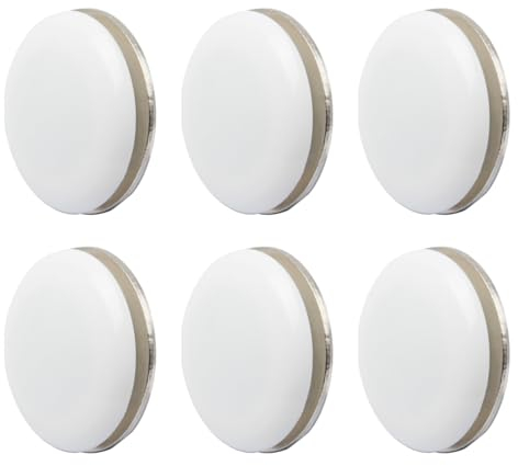 UTMACH 6 pcs Pesos de Cortina Magnéticos Pesos Colgante de Cortina de Ventana Magnética Pesos de Cortinas Redondos Magnéticos Imanes de Cortina de Ducha Magnéticos para Cortinas para Mantel de Cortina