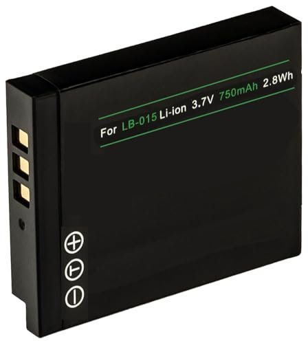 Akku für die Kodak PIXPRO WPZ2 wasserdichte Action Kamera | ersetzt den Kodak Akku LB-015 (750mAh)