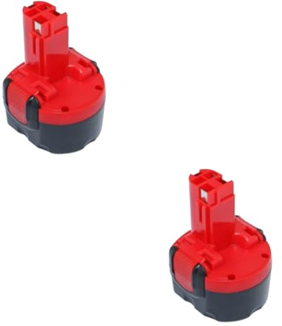ARTIBETTER Batterien Für Bohrmaschine PSR 960 2St Akku-Akkus für Bohrmaschine PSR 960 Batterien Akku für Elektrowerkzeuge Ersatzbatterie Batterie für Ersatzteil Zubehör rot