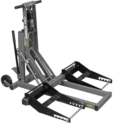 Sealey Mower/Tractor Hydraulic Lift 340kg Capacity - STML340, grey