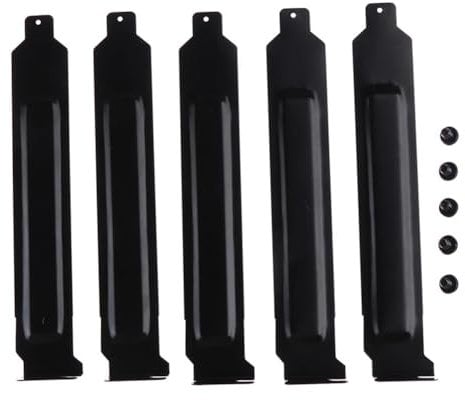 iFutniew 5 PCS PCI Slot Covers Bracket with Screws Full Profile Expansion Dust Filter Blanking Plate Metal for PCI Slot