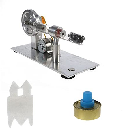 Eladcncmc Modello di motore laboratorio strumenti didattici generatore di corrente a vapore modello giocattolo