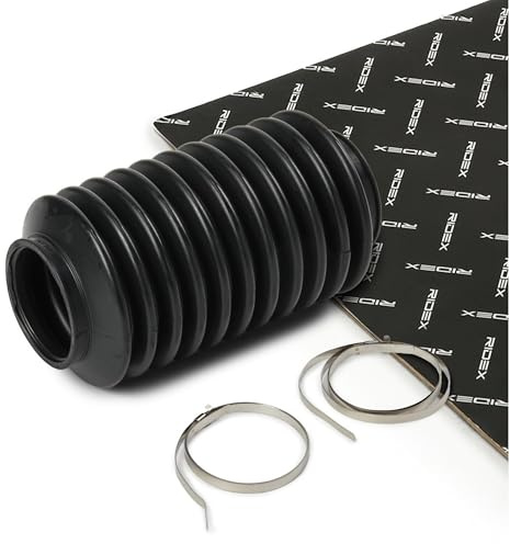 RIDEX 191B0015 Lenkmanschette Lenkmanschette Vorne 120mm Gummi