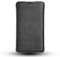 NorthWand BREITE Echtleder Hülle für iPhone 16 Pro, iPhone 16, 16e MIT Apple Case. Tasche, Handyhülle - Pflanzlich gegerbtes Leder, Signet-Prägung, Made in Germany, Schwarz