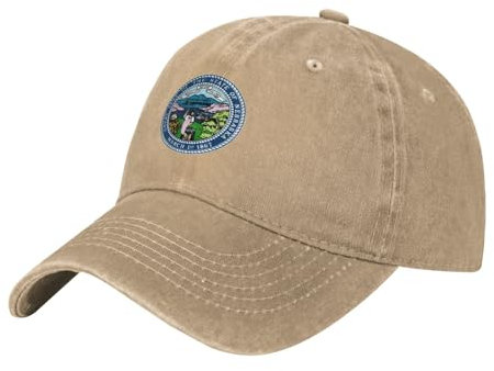 Damen Herren Angeln Hüte Nebraska Cotton Cap Baumwolle Outdoor Hut Leicht Baseballkappe Für Reisen Laufen Tennis