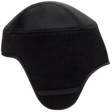 Pavsicgn Schutzhelm-Kappen, Totenkopf-Mütze unter Helm, Gehörschutz unter dem Helm Beanie, Winterreitzubehör, Abnehmbarer Schutzhelmeinsatz für Männer und Frauen