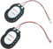 Create idea 2pcs Game Console Speaker Sound Control Magnetic Speaker with Terminal Cable Compatible with Nintendo