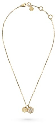Philipp Plein Damen-Kette Edelstahl 30 Kristall