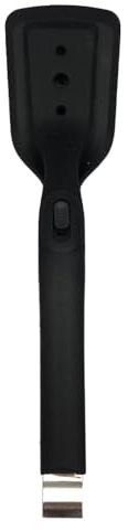ZJchao Spatule et Pinces en Silicone 2 en 1, Outil de Cuisine Polyvalent avec Serrure pour la Cuisson, les Grillades, le Retournement, les œufs, les Crêpes, le Poisson, le Steak, (BLACK)