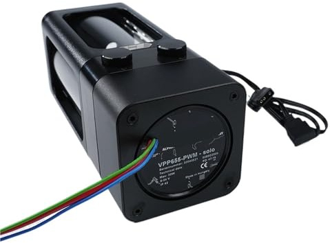 1 pz DX5 120 Serbatoio for serbatoio d'acqua di raffreddamento a liquido personalizzato Combo Pompa D5, controllo scheda madre 5 V 3PIN, nero, bianco(Black With Ocool D5)
