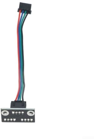 Dual Z Schrittmotor Adapter für 3D Drucker - Synchronsteuerung Stepper Motor Diverter mit Klemmen für CNC Maschinen Ersatzteile