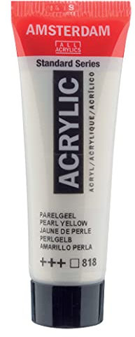 Amsterdam Standard Series Acrylic Tube 20ml Pearl Jaune 818 (17048180)